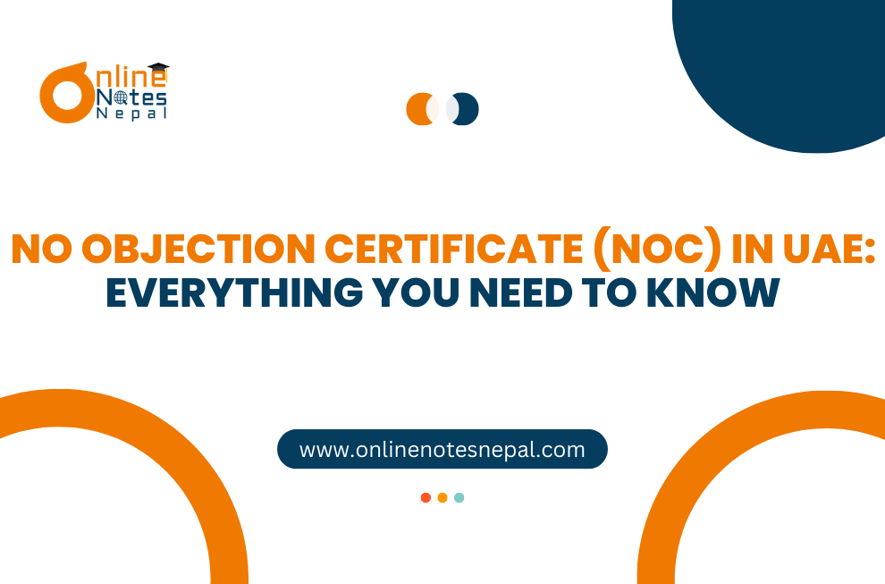 No Objection Certificate (NOC) in UAE: Everything you need to know
